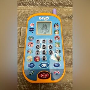 VTech Bluey Learning Toy Phone - Bluey Ring Ring Phone